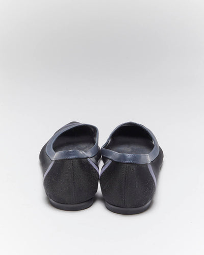 Vintage Fendi Mesh Pointy Ballet Flats - UK5