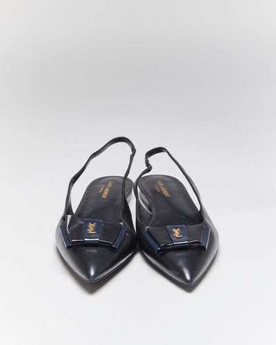 Vintage Yves Saint Laurent Sling Back Flats - UK8