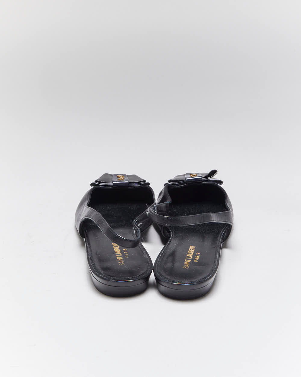 Vintage Yves Saint Laurent Sling Back Flats - UK8