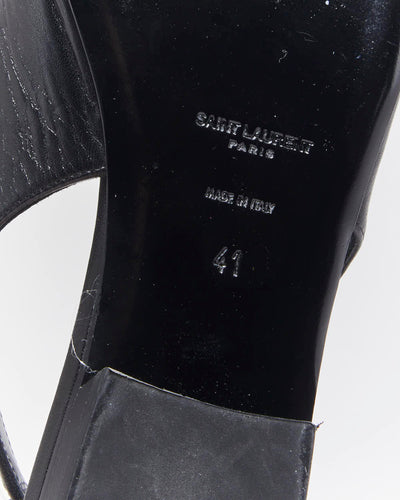 Vintage Yves Saint Laurent Sling Back Flats - UK8
