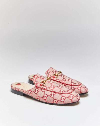 Vintage Gucci Princetown Monogram Flats - UK5