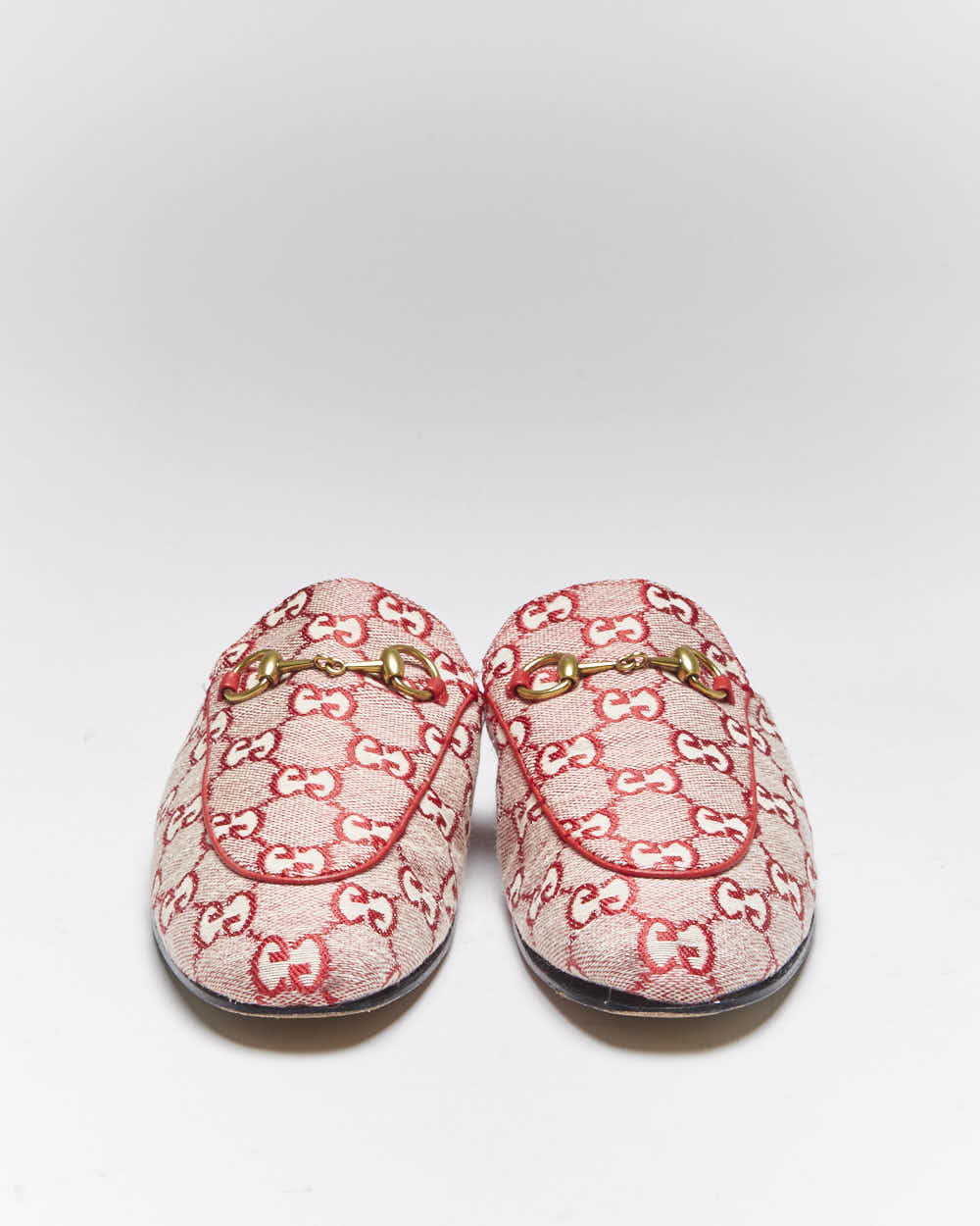 Vintage Gucci Princetown Monogram Flats - UK5