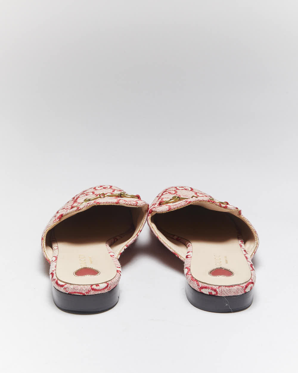 Vintage Gucci Princetown Monogram Flats - UK5
