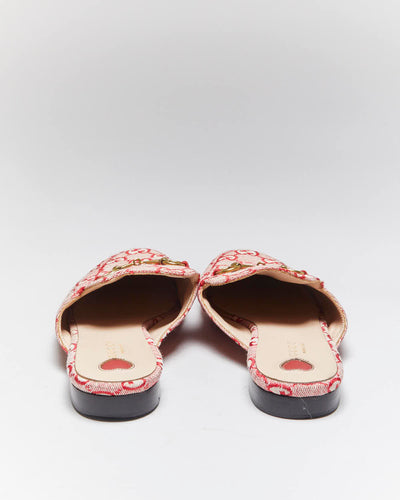 Vintage Gucci Princetown Monogram Flats - UK5