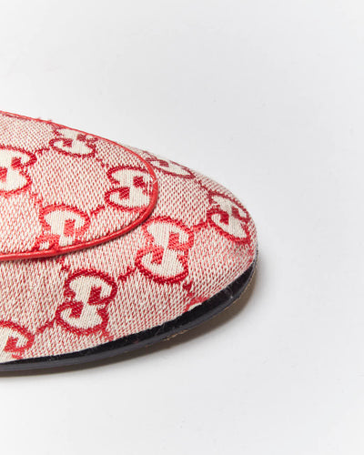 Vintage Gucci Princetown Monogram Flats - UK5