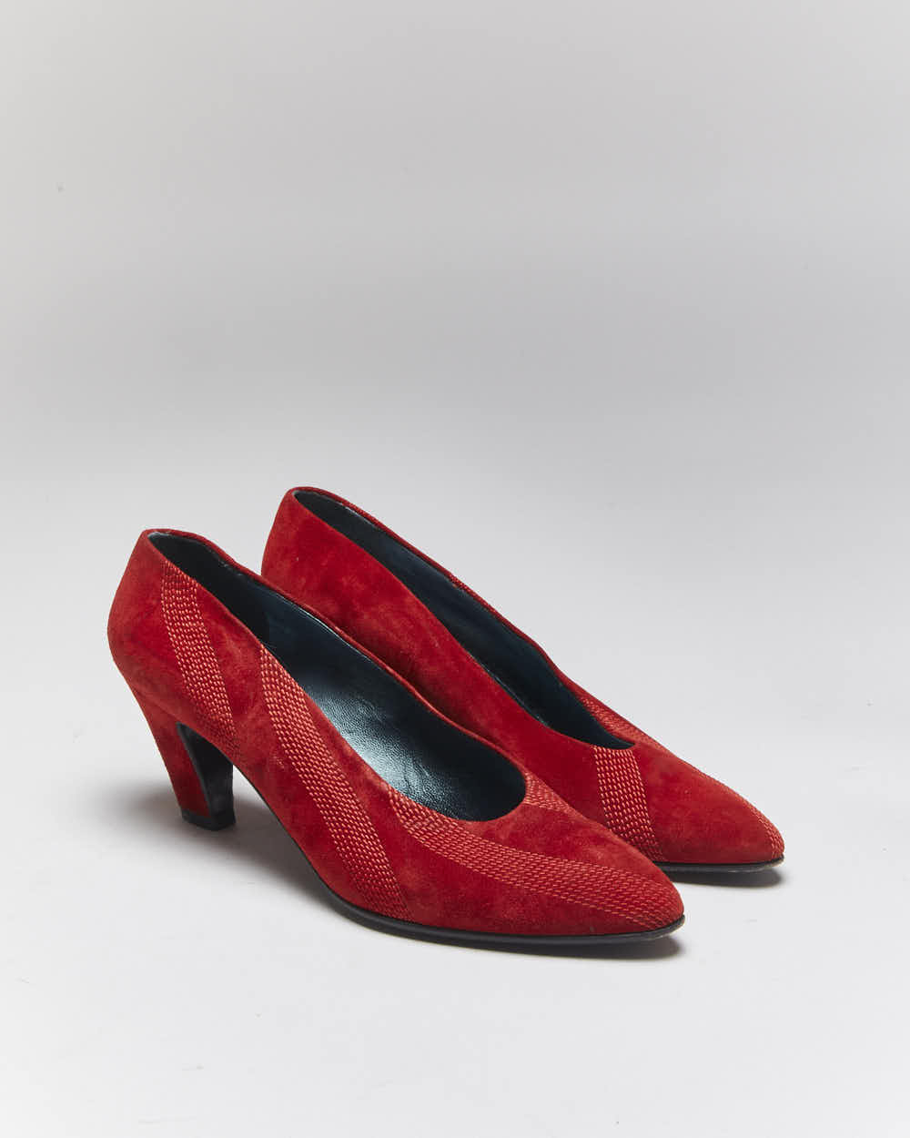 Vintage Bally Suede Heels - UK5.5