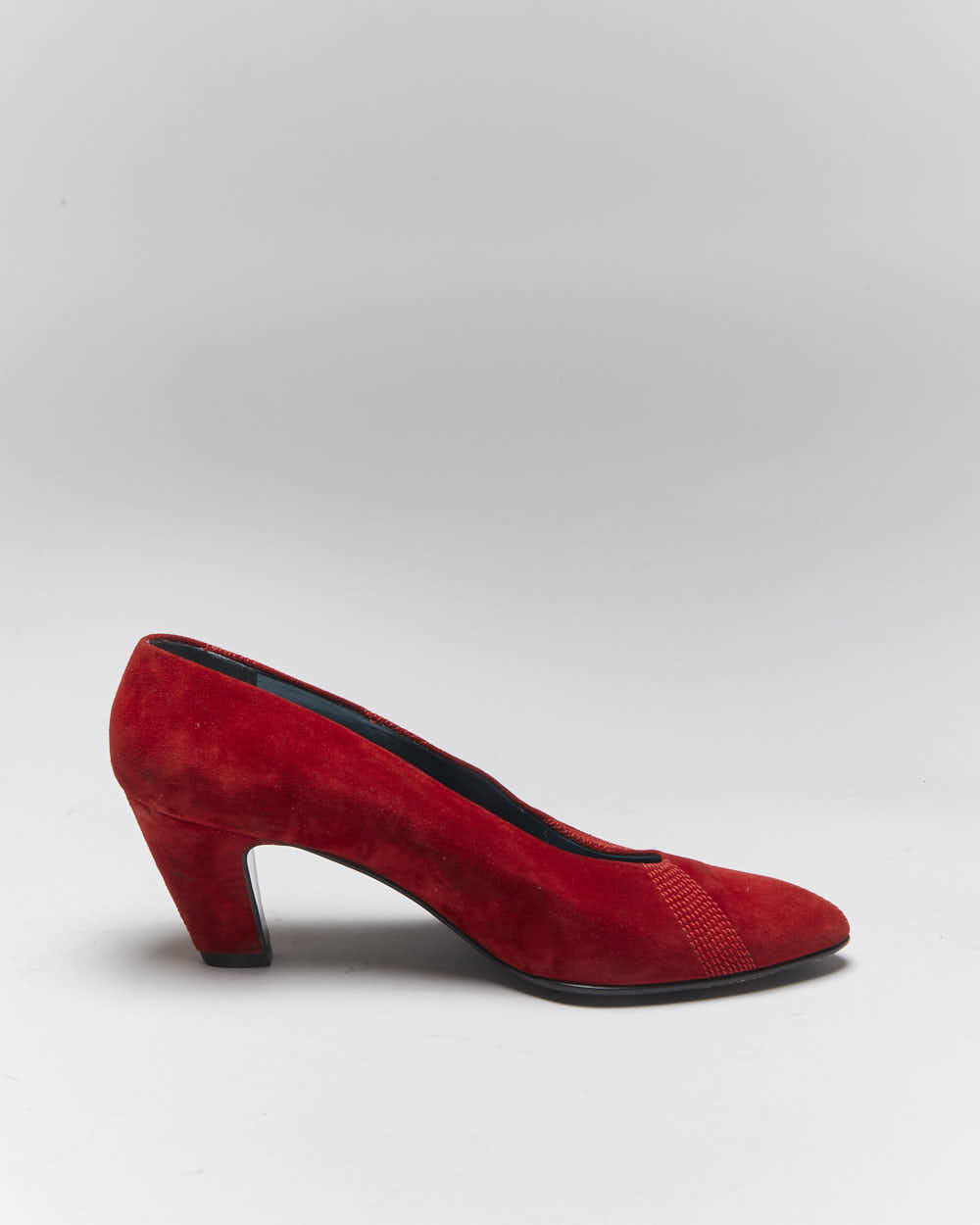 Vintage Bally Suede Heels - UK5.5
