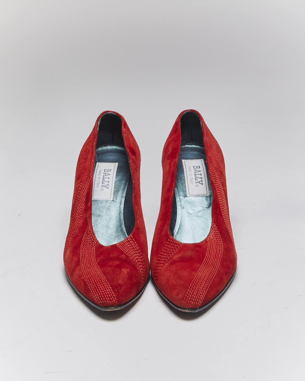 Vintage Bally Suede Heels - UK5.5