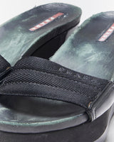 Vintage Y2k 00s Prada Wedge Platform Sandals - UK4.5