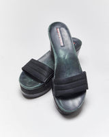 Vintage Y2k 00s Prada Wedge Platform Sandals - UK4.5
