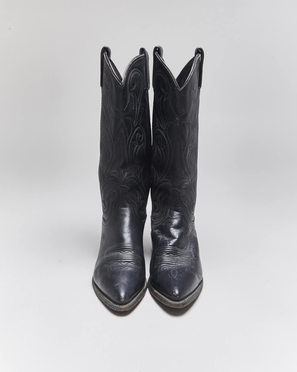 Vintage Dan Post Cowboy Boots - UK4