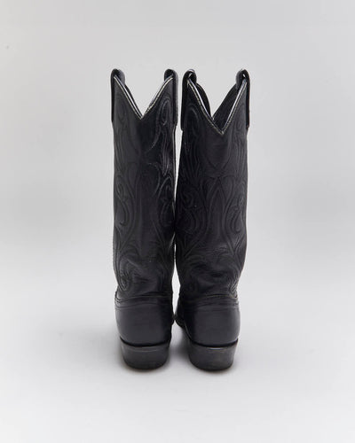 Vintage Dan Post Cowboy Boots - UK4