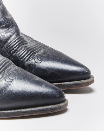 Vintage Dan Post Cowboy Boots - UK4