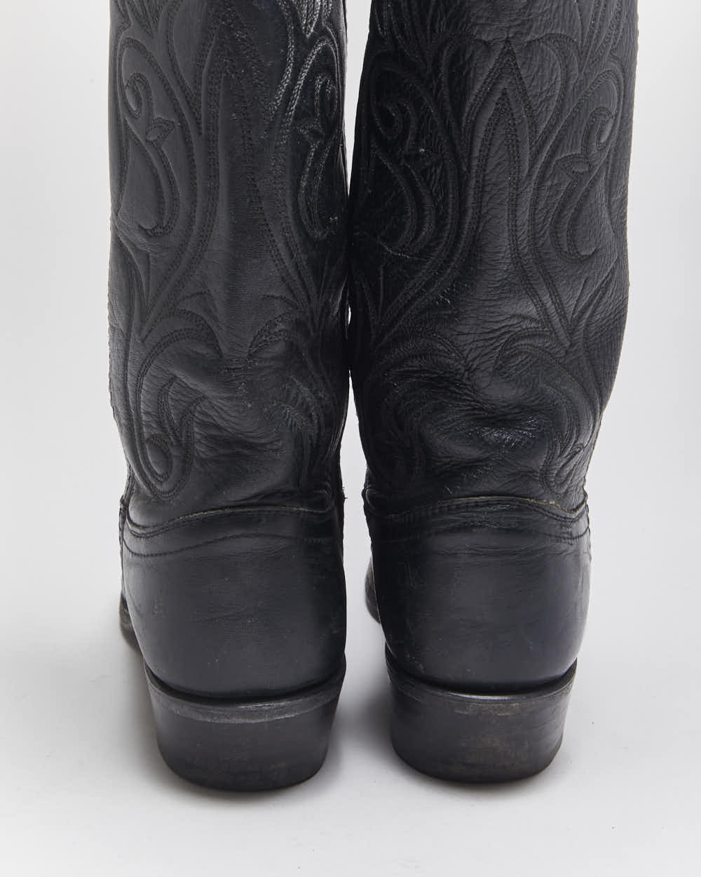 Vintage Dan Post Cowboy Boots - UK4