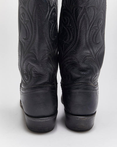 Vintage Dan Post Cowboy Boots - UK4