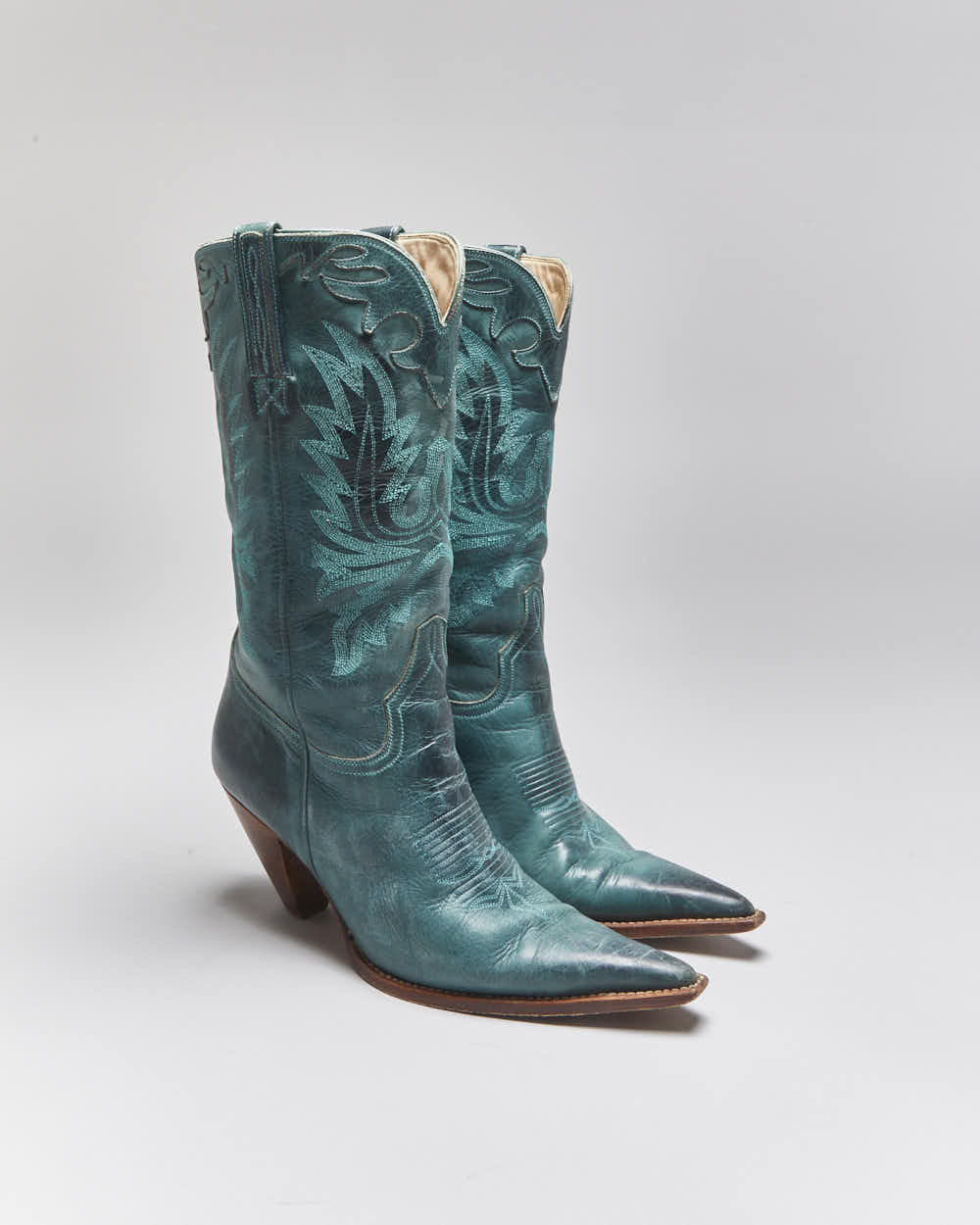 Vintage Charlie Horse Cowboy Boots - UK5