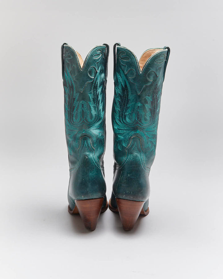 Vintage Charlie Horse Cowboy Boots - UK5