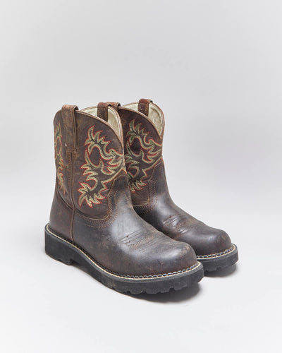 Vintage Ariat Cowboy Boots - UK5.5
