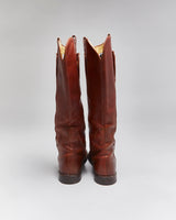 Vintage Frye Brown Leather Boots - UK6