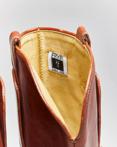 Vintage Frye Brown Leather Boots - UK6