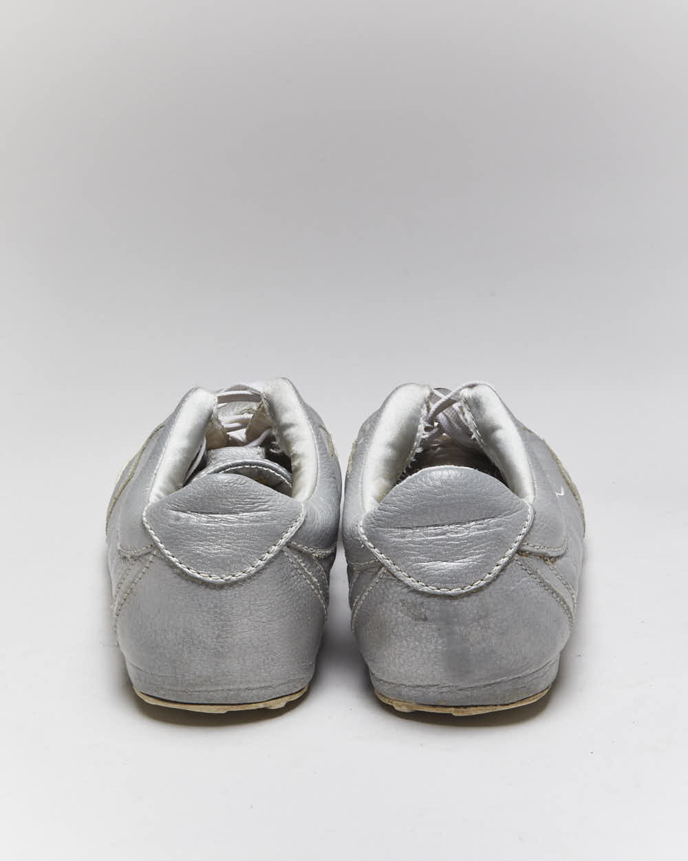 Vintage Y2k 00s Diesel Silver Trainers - UK6