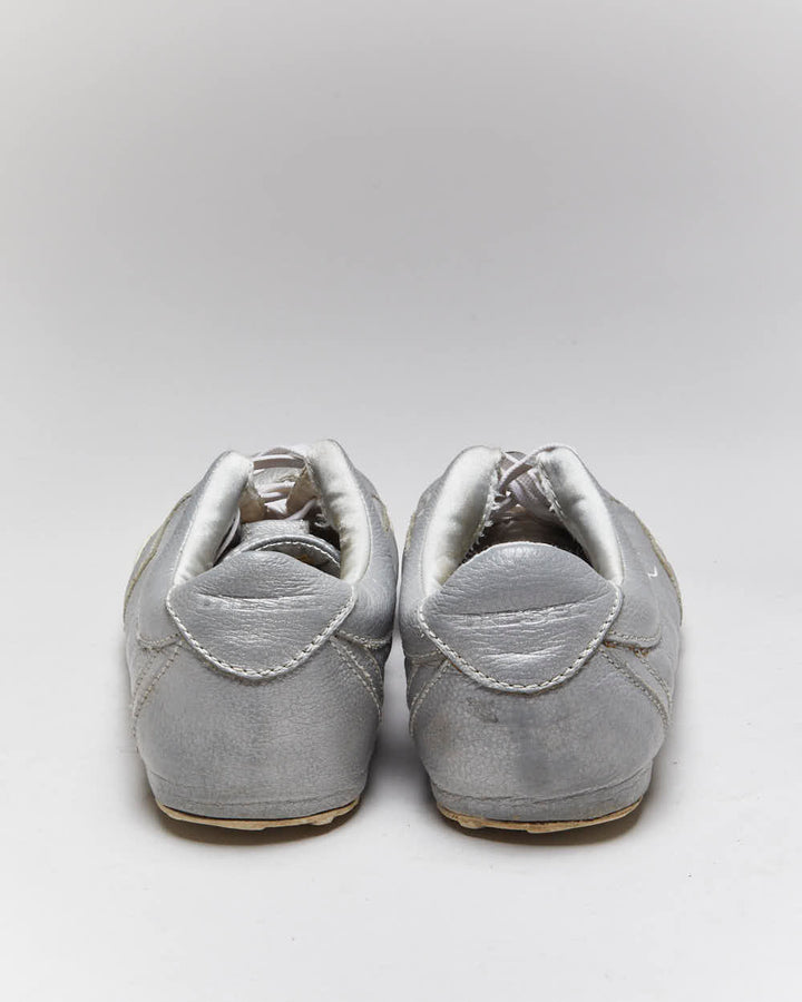 Vintage Y2k 00s Diesel Silver Trainers - UK6