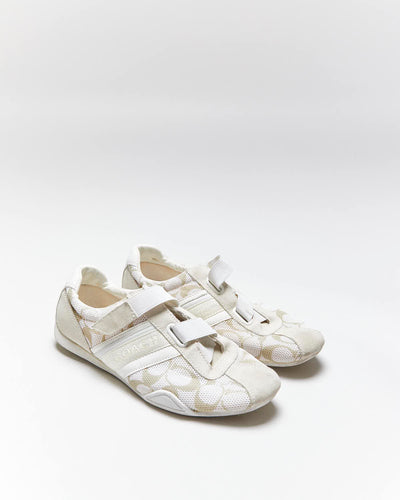 Vintage Y2k 00s Coach Trainers - UK6