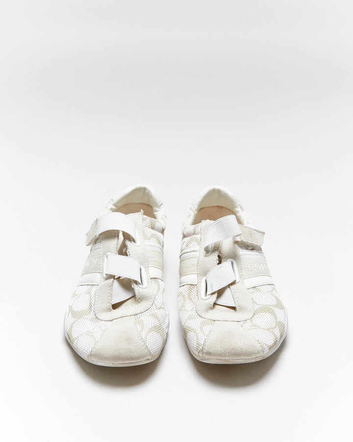 Vintage Y2k 00s Coach Trainers - UK6