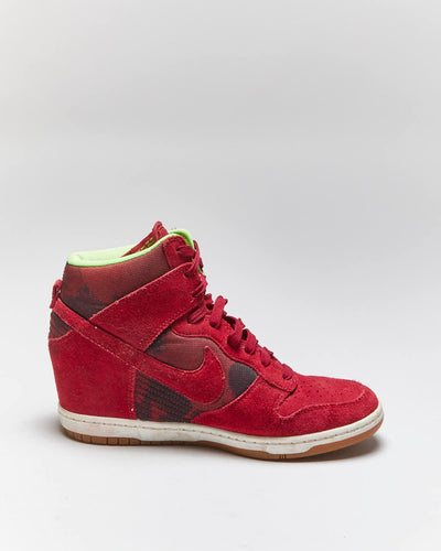 Vintage Y2k 00s Nike Dunk Wedge Trainers - UK7.5