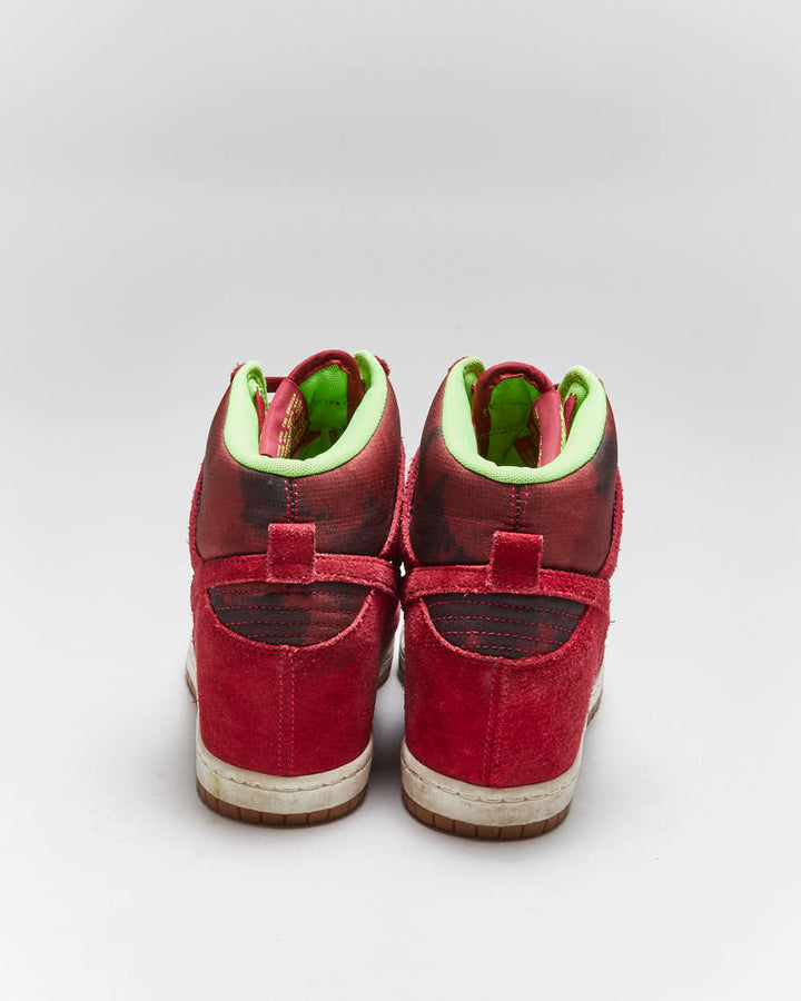 Vintage Y2k 00s Nike Dunk Wedge Trainers - UK7.5