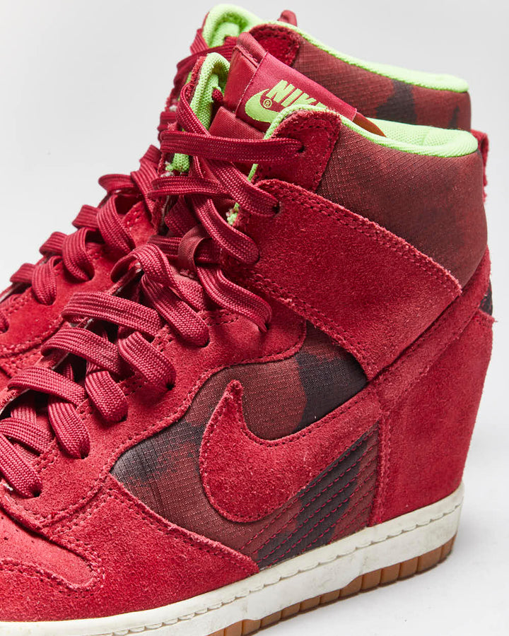 Vintage Y2k 00s Nike Dunk Wedge Trainers - UK7.5