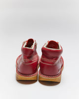 Vintage Kickers Red Leather Hi Boots- UK5