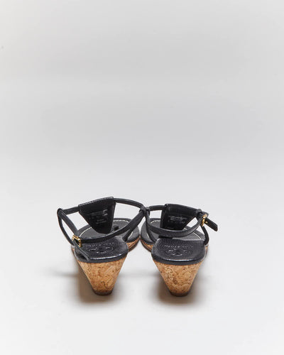 Vintage 00s Tory Burch Wedge Sandals - UK7
