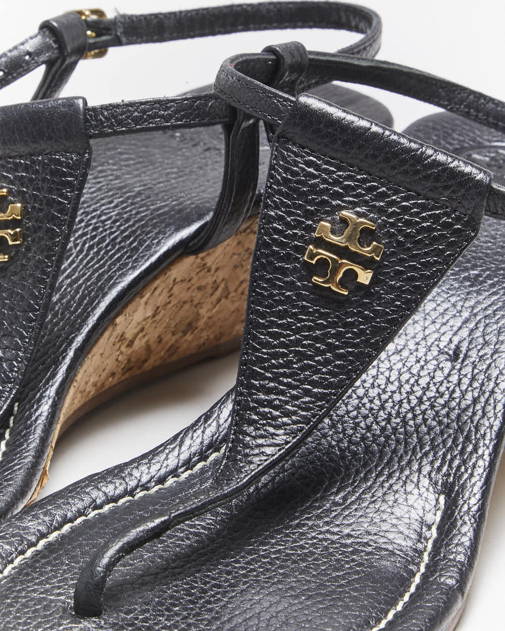 Vintage 00s Tory Burch Wedge Sandals - UK7