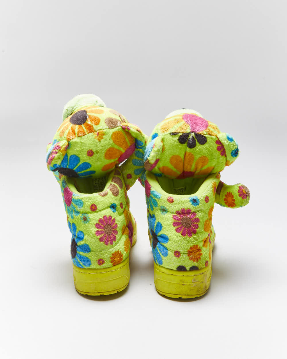 Adidas x Jeremy Scott Teddy Bear Flower Power Trainers - UK4