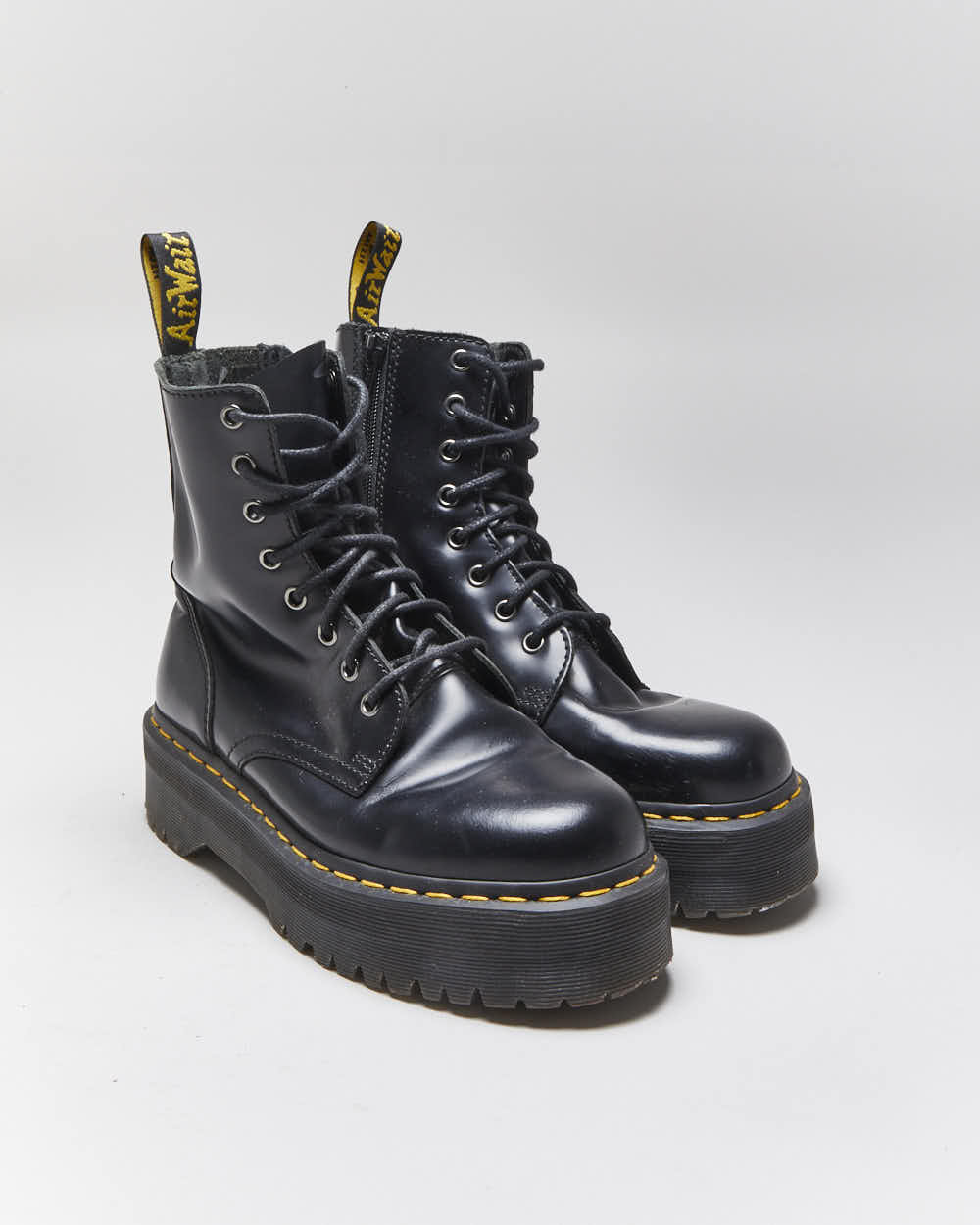 Vintage Dr Marten Jadon Platform Boots - UK6