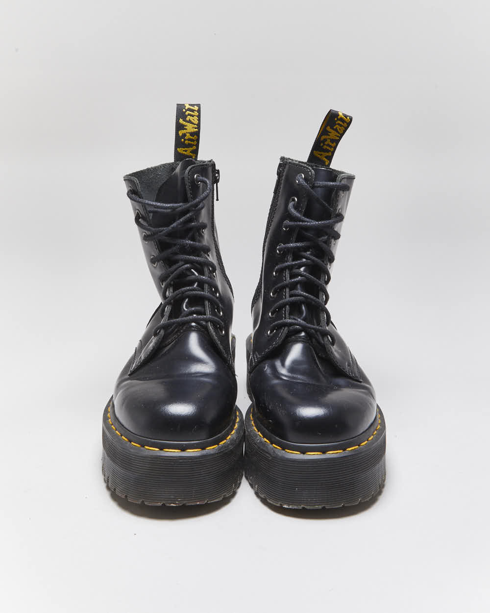 Vintage Dr Marten Jadon Platform Boots - UK6