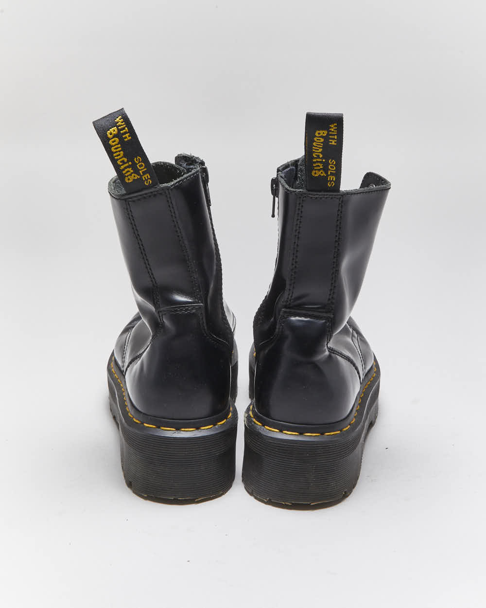Vintage Dr Marten Jadon Platform Boots - UK6