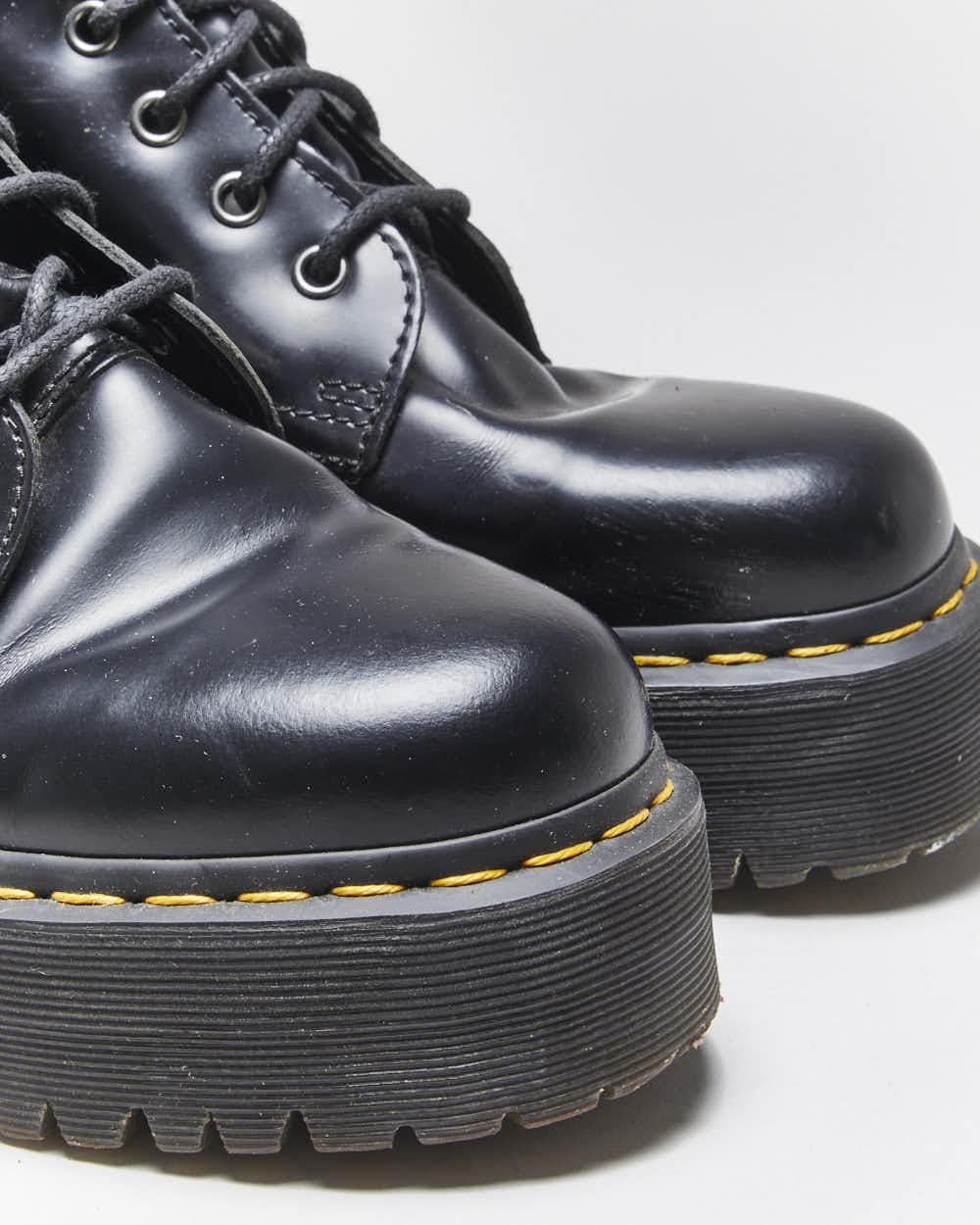 Vintage Dr Marten Jadon Platform Boots - UK6