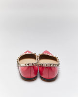 Vintage 00s Valentino Rockstud Ballet Flats - UK3.5