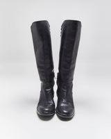 Vintage 90s Prada Biker Boots - Uk3