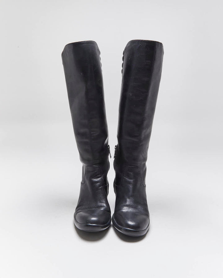 Vintage 90s Prada Biker Boots - Uk3
