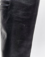Vintage 90s Prada Biker Boots - Uk3