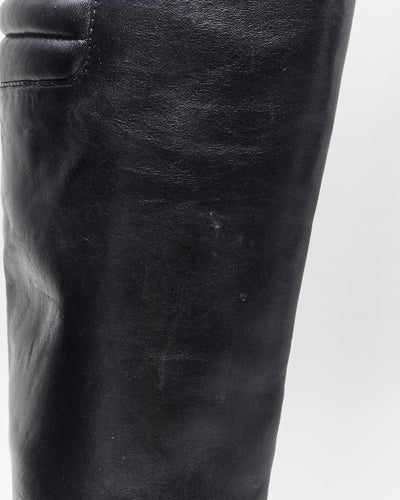 Vintage 90s Prada Biker Boots - Uk3