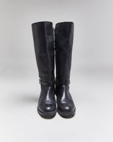 Coach Leather Riding Style Boots - UK3