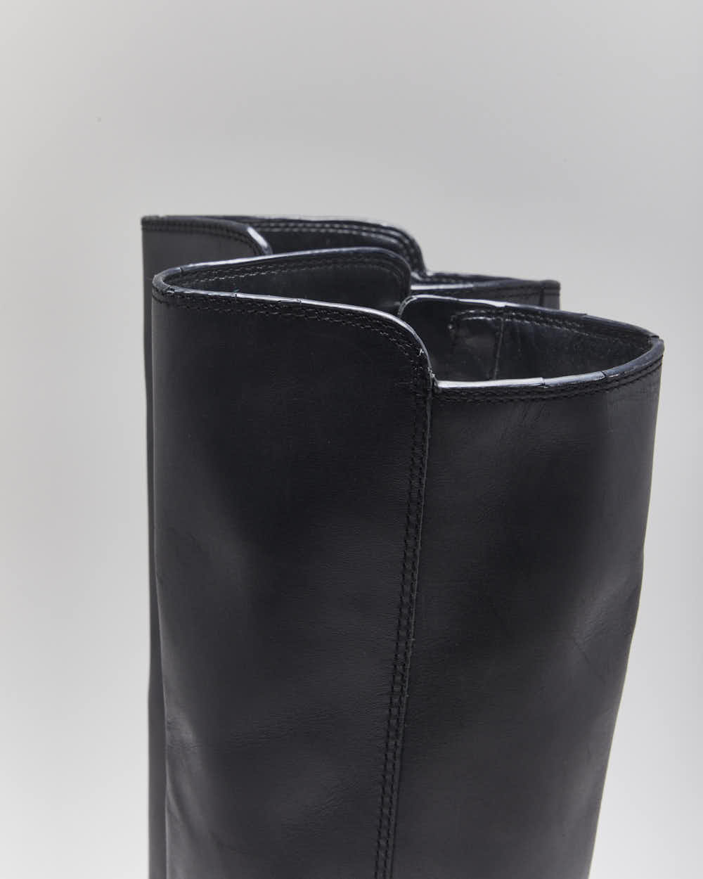 Coach Leather Riding Style Boots - UK3