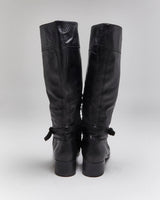Vintage Prada Leather Riding Boots - UK6