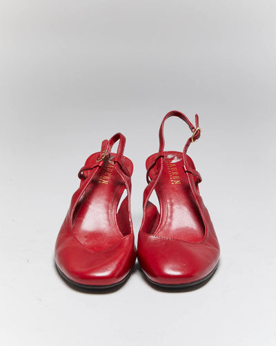 Vintage Ralph Lauren Sling Back Kitten Heels - UK5