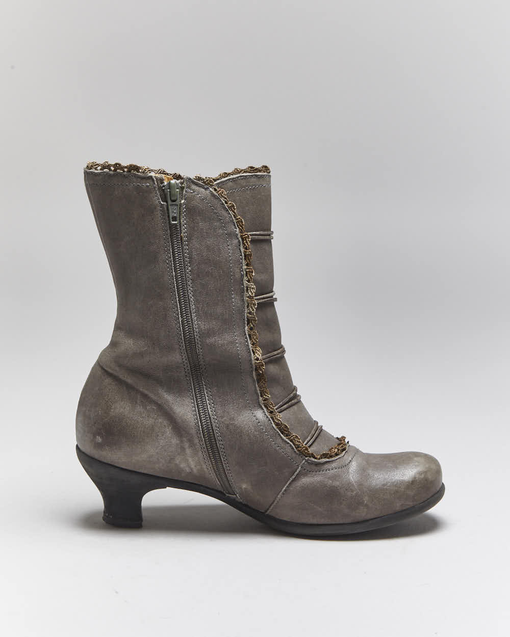 Vintage Brako Lace-up Boots - UK5