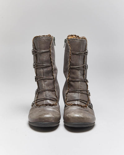 Vintage Brako Lace-up Boots - UK5